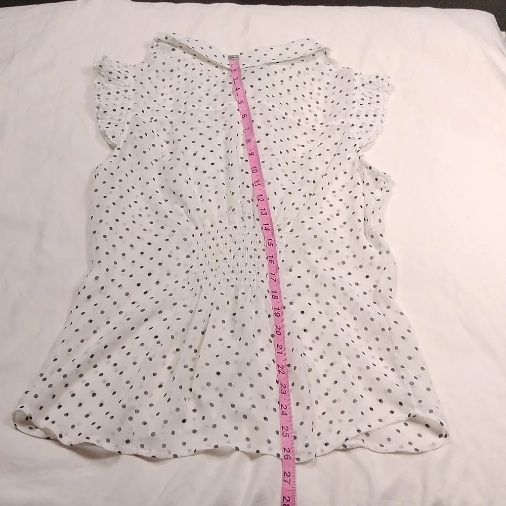 Susie Rose girls junior 15/17 sized sleeveless sheer blouse - Picture 10 of 12